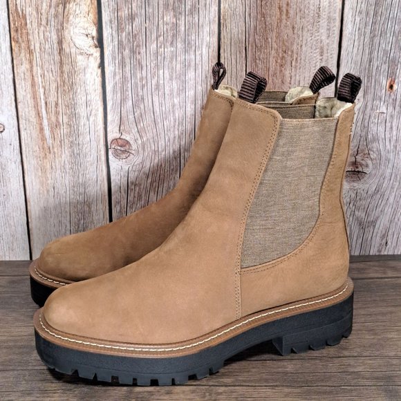 Sam Edelman Shoes - Sam Edelman Laguna Chelsea Boots Brown Suede Pull on Women's Size 7.5